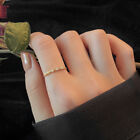 Luxury Minimalist Glitter Geometric Open Thin Ring Fashion Ring Jewelry Gifts