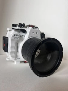 Seafrogs 40M Underwater Camera Housing Kit with Flat Port for Fujifilm X-T3 - Picture 1 of 7