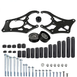 For Sanden 508 LS LS1 LS2 LS3 LS6 LSX Black AC Conditioner Compressor Bracket - Picture 1 of 10