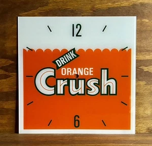 Cara de reloj de repuesto cuadrada Orange Crush de 15" para reloj Pam ENVÍO GRATUITO - Imagen 1 de 1