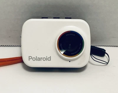 Polaroid iD757 Red Lifestyle Sport Action HD Recording Waterproof Camera Works - Image 1 of 4