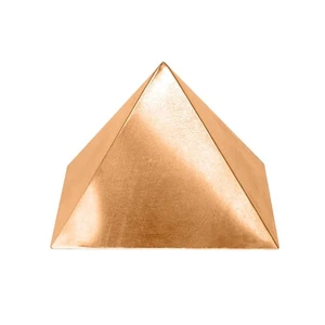 Copper Plain Meditation Pyramid 2 x 2 inch For Meditation, Healing, Peace Vastu - Picture 1 of 4