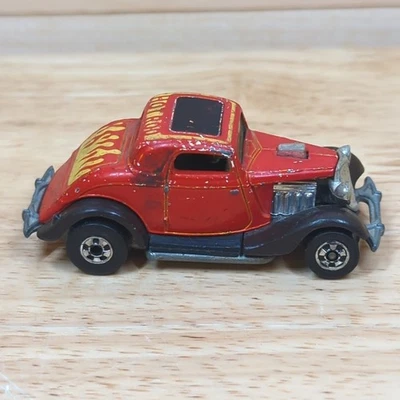 Mattel Hot Wheels 1979 rojo con llamas Hot Rod vintage  Foto 1 de 4