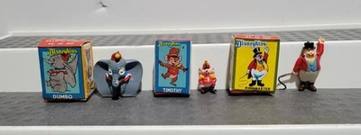 Vintage Marx Disneykins Dumbo Timothy & Ringmaster With Boxes 1960 - Image 1 of 4
