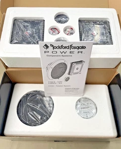 Old School Rockford Fosgate Power T1652-S 6.5" Component System, NOS #317 - Picture 1 of 24