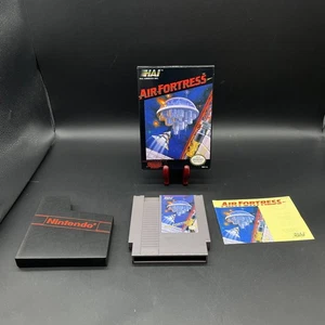 Air Fortress (Nintendo NES, 1989) w/ Box Manual, Dust Sleeve CIB Clean Copy - Picture 1 of 19
