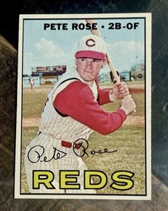 1967 Topps #430 Pete Rose Original Baseball Card EX-NM Beauty - Picture 1 of 10