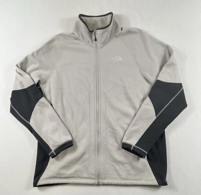 The North Face White and Gray Zip Up Jacket Mens Size XL - Image 1 of 4