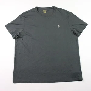 Camiseta Polo Ralph Lauren Para Hombre Grande Gris L Poni Informal Manga Corta - Imagen 1 de 9