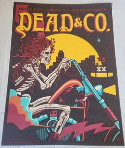 Dead and Company - May 26, 2023 Dallas, Texas - Jeremy Kramer - Mint Poster - Picture 1 of 5