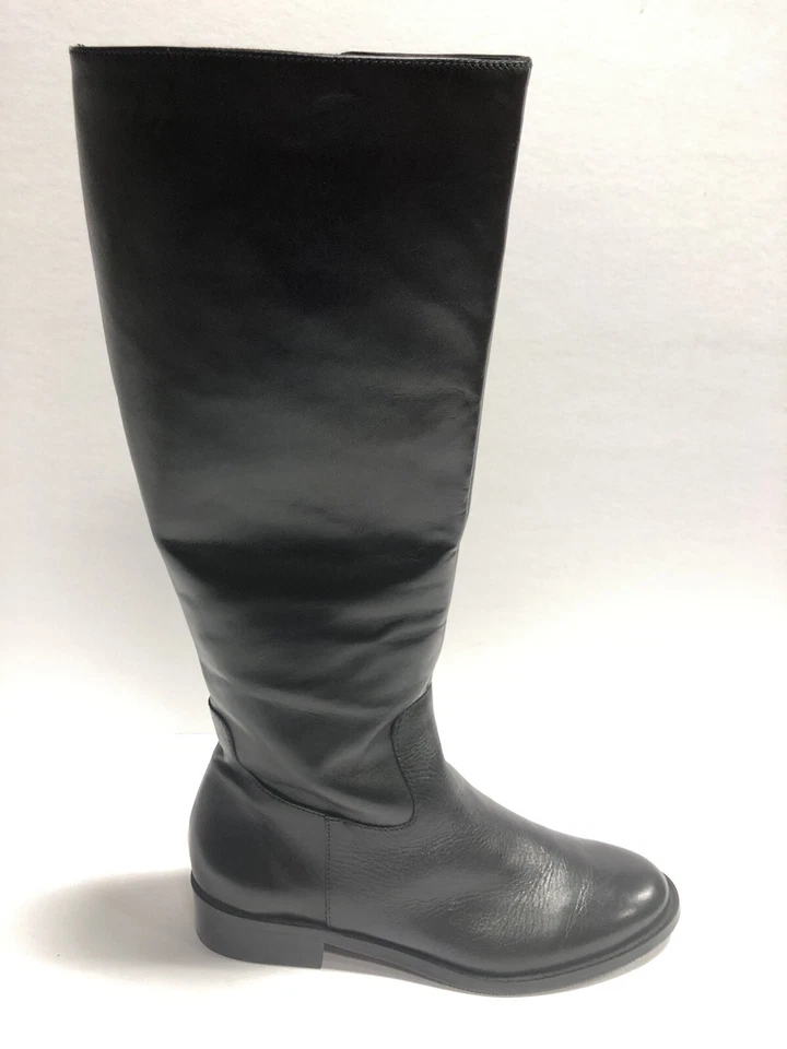 Bota alta de cuero negra para mujer Walking Cradles 6,5 M Foto 1 de 4