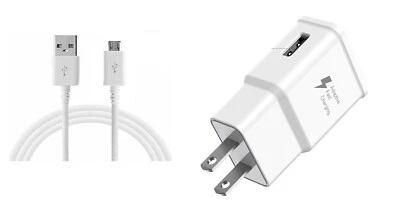 Motorola Moto E 2020/Moto E7/E7+/G5/G5+/G6 Play Rápido Adaptable Pared Coche Micro USB Foto 1 de 4