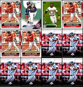 Michael Taylor (41) Card Lot - END OF THE LINE – SECURE YOURS RIGHT NOW! - Picture 1 of 8