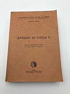Appunti di fisica II Ottica la materia nei campi elettrico e magnetico di  Sette - Picture 1 of 4