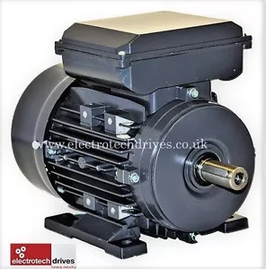 3kw 110 Volt Electric Motor 4hp 1400rpm 4 pole 110V Single Phase Vat Included  - Picture 1 of 10