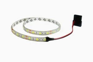 LED Streifen in 0,5 / 1 und 2m, 2 PIN Molex 12 Volt LEDs Modding selbstklebend - Bild 1 von 9