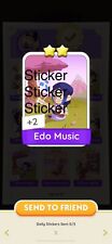 MONOPOLY GO stickers - 2 stars - Edo Music ⚡Fast ⚡(Read Description)
