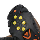 10 Studs Antiskid Snow Ice Climbing Shoe Spikes Ice Grips Cleats Crampons S`New