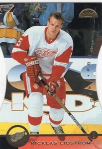 Nicklas Lidstrom 1996 Donruss Leaf "Press Proof Dice Cut" 75 - Picture 1 of 1