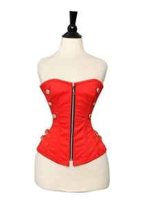 Corsé de algodón FullBust SteelBoned 20+ color) 2XS-7XL - Imagen 1 de 9