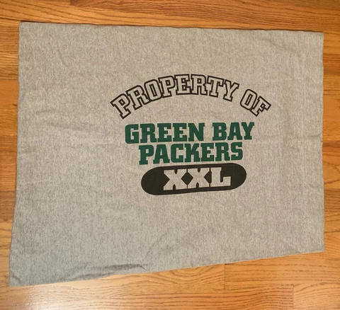 Soft Green Bay Packers NFL Football  Team Jersey Pillow Case Sham Cover