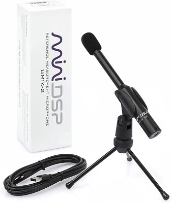 miniDSP UMIK-2 USB Measurement Calibrated Microphone Speakers Sub DIRAC Live REW - Image 1 of 4