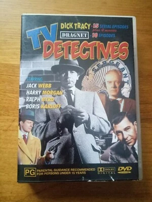 TV Detectives Dick Tracy/Dragnet 4 DVD Set - Image 1 of 4