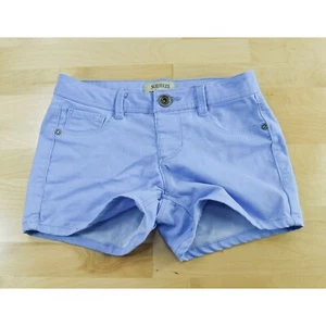 Squeeze Blue Soft Stretch Denim Jeans Shorts Size 7 - Picture 1 of 4