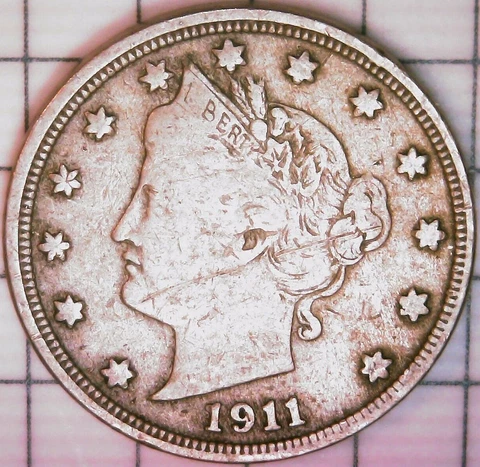 Liberty V Nickels, 1902, 1908, 1911, 1912 Cover