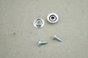 Nuevo paquete original OEM Bestop de (2) pernos del cuerpo w / # 6 x 3/8 "tornillo de chapa metálica - Imagen 1 de 5