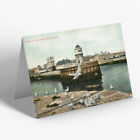 GREETING CARD - Vintage Isle of Man - Douglas. Old Pier and Harbour
