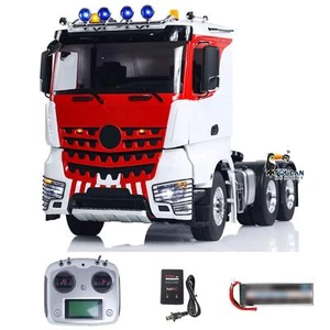 LESU 6x6 1/14 RC RTR Highline Tractor Camión Control Remoto Coche Luz de Sonido de Humo - Imagen 1 de 12