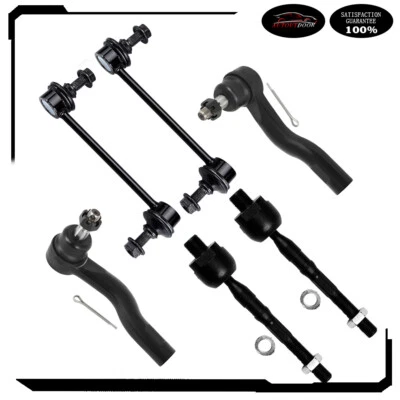 Ajuste para 2011-2012 LINCOLN MKZ HYBRID ONLY 6x haste de amarração frontal extremidade barra oscilante extremidade link - Imagem 1 de 4