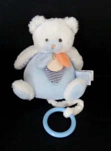 F2. DOUDOU et COMPAGNIE OURS musical Gommettes bleu blanc orange DC2964 Neuf - Picture 1 of 5