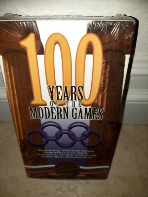 100 Years of the modern Olympic Games (VHS, SEALED NEW NIB) 1996 MINT - Image 1 of 4