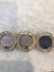 Lot x 3 Milani Eye Shadow Fiji Flower, Silver Bullet, Evening Sky - Picture 1 of 3