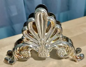 Silver Plate Knife Rest By Leonard Vintage Single Knife Made in Italy Victorian - Bild 1 von 10