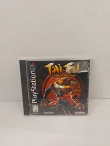 TAI FU: WRATH OF THE TIGER SONY PLAYSTATION 1 PS1 *GAME/MANUAL ONLY* RARE (1999) - Picture 1 of 2
