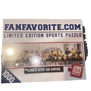 Yankees Lunch Atop An Empire 1000 pcs Limited Edition Puzzle Fan Favorite New - Picture 1 of 2