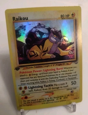 *CustomMade*Highest Quality, 1st Ed. Raikou-neo Revelations"Display Card" - Image 1 of 4