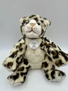 Peluche Build A Bear 2005 retirado 14” WWF leopardo de las nieves - Imagen 1 de 11