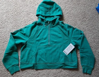 NEW LULULEMON SCUBA OVERSIZED 1/2 ZIP HOODIE - SIZE XL / XXL - RARE - Image 1 of 2