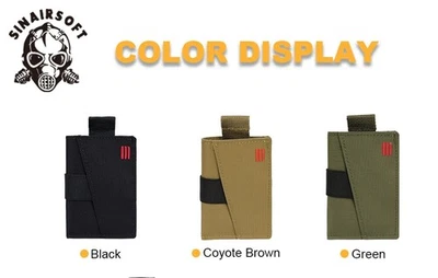 Tactical Military Wallet Utility ID Credit Card Holder Purse Business Card Case - Image 1 of 4