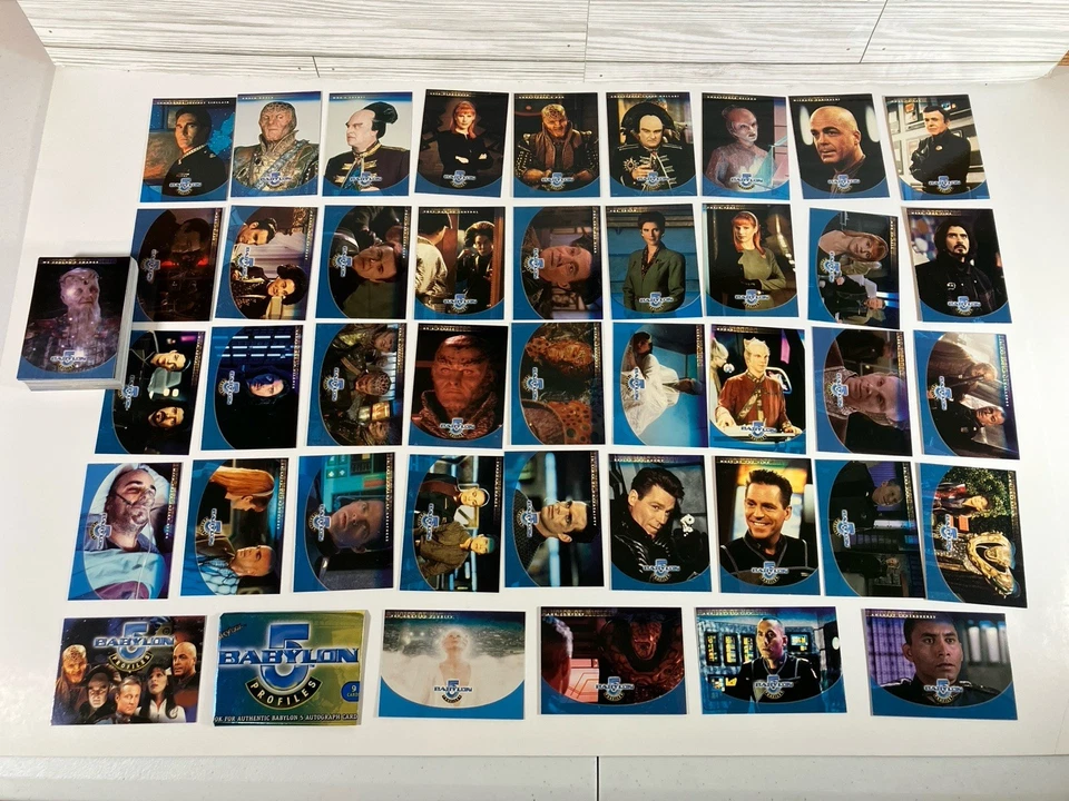 Коллекционные карточки SKYBOX BABYLON 5 ПРОФИЛЕЙ 95+ лот 1999 - Изображение 1 из 4