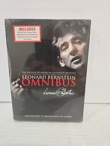 Leonard Bernstein Omnibus 4 DVD Set New And Sealed - Picture 1 of 2