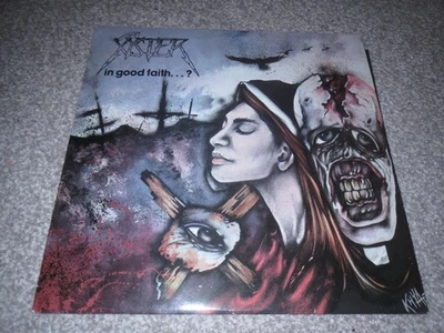 XYSTER -IN GOOD FAITH ?- AWESOME RARE FIRST PRESS VINYL LP 1989 EXODUS SLAYER - Image 1 of 4