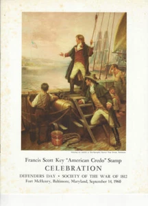 #1142-C1 E1 Programma Cerimonia Primo Giorno Francis Scott Credo Chiave - Foto 1 di 1