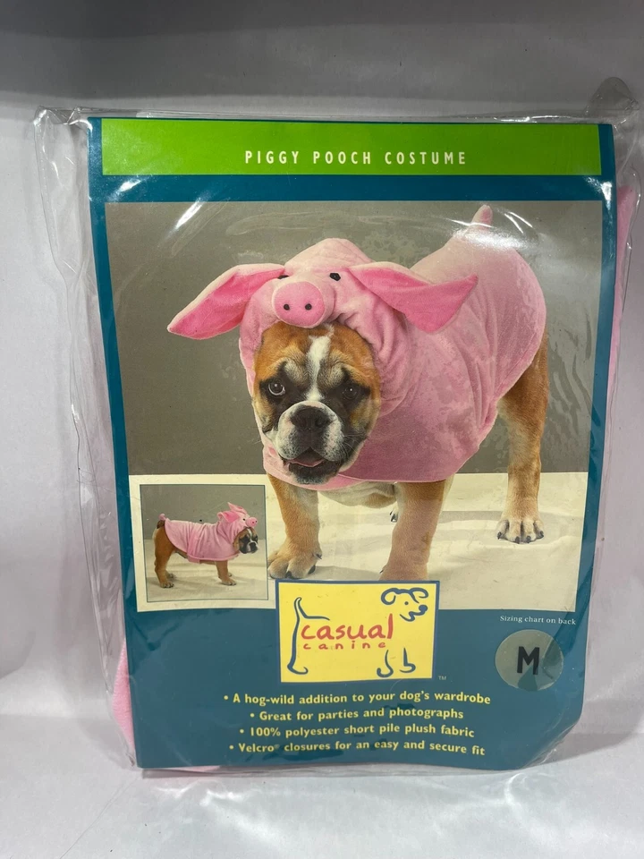 Piggy Pooch Dog Costume by Casual Canine New Halloween XS–XL Oink-tastic Style - Image 1 of 4