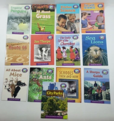 Lot of 25 Houghton Mifflin Grade 3 Vocabulary Readers Non-fiction Homeschool - Image 1 of 4