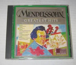 Felix Mendelssohn - Greatest Hits (1984) - Used Music CD - Classical - Picture 1 of 3